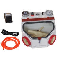 sandblaster dental mini sandblasting equipment lab cabinet