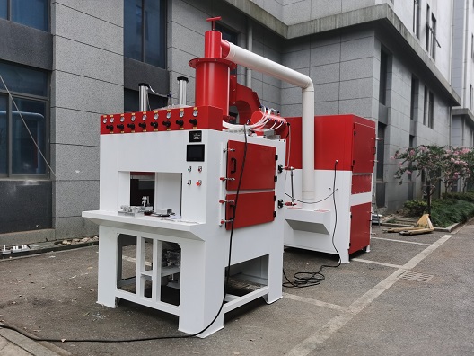 Kafan design an excellent automatic blasting machine for UK customer