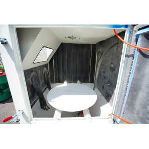 Pressure Blast Cleaning Cabinet for Wheel 