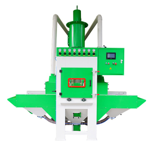 Continuous Belt Sandblasting Machine, Automated Grit Blasting Machine