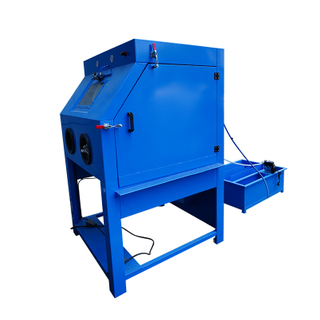 Closed Loop Wet Blast Cabinet with Recirculating Rinse Tank