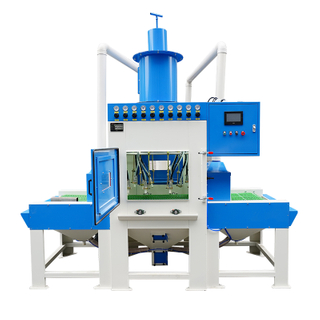 Conveyor Belt Automatic Sand Blasting Machine